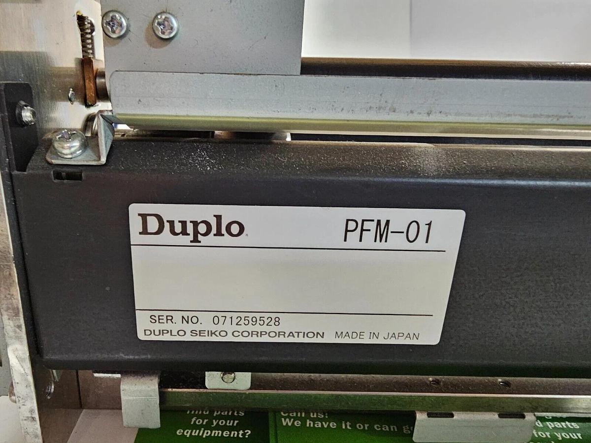 Used Duplo 645 PFM-01 Module , Serial #071259528