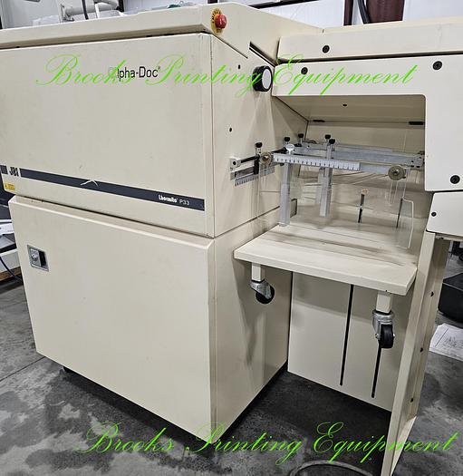 Used JBI Alphadoc P33 M2 Automatic Punch, 1998