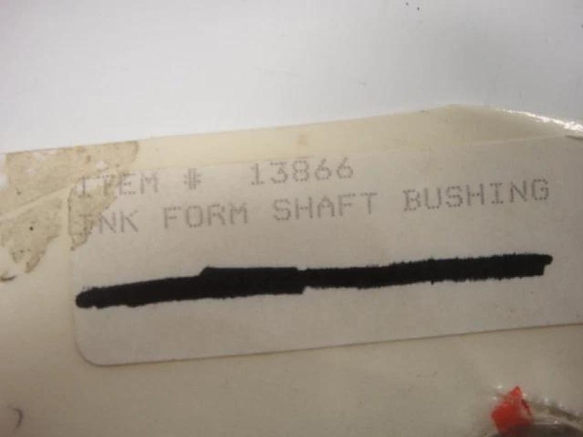 Used Townsend Ink Form Bushing-Shaft (BE), Part #T-13866
