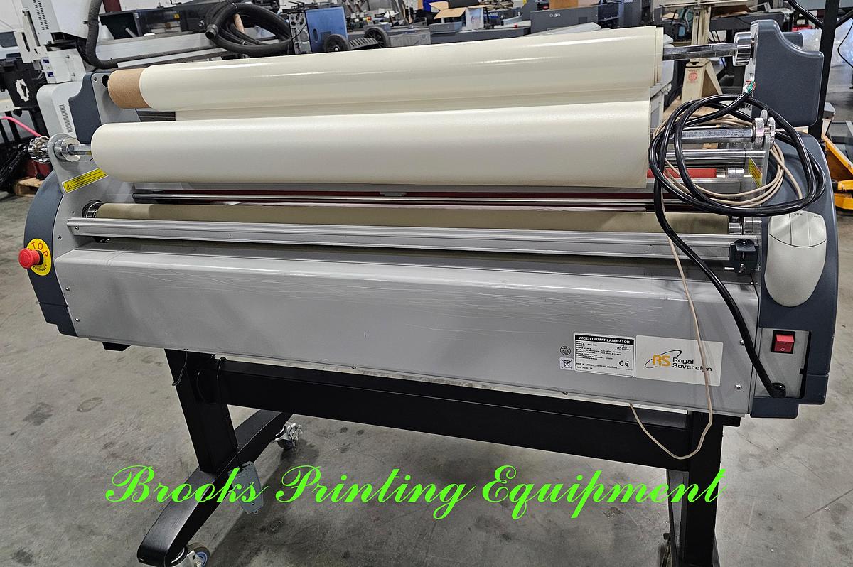 Used Royal Sovereign RSH-1151 45" Wide Format Roll Laminator