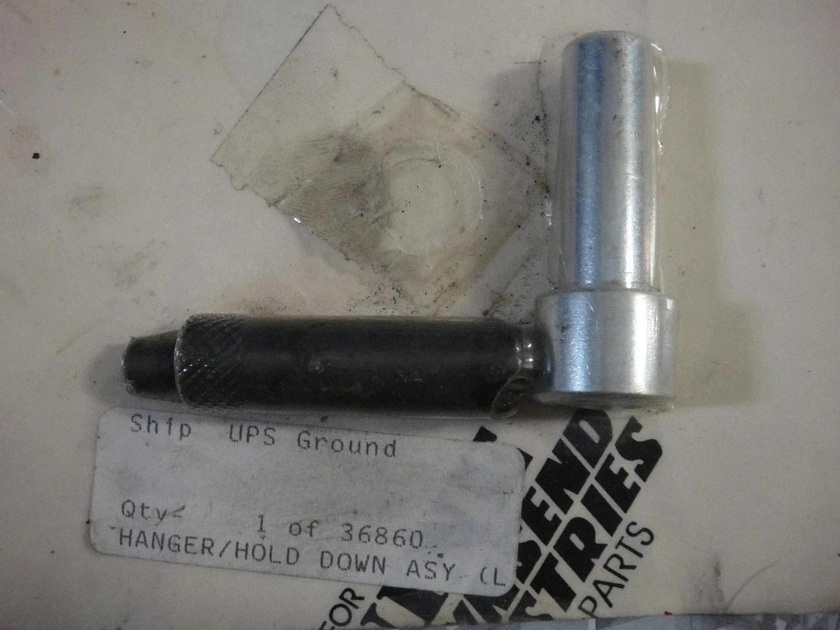 Used T-51 OEM Hanger Hold Down Assembly (LH), Part #36860