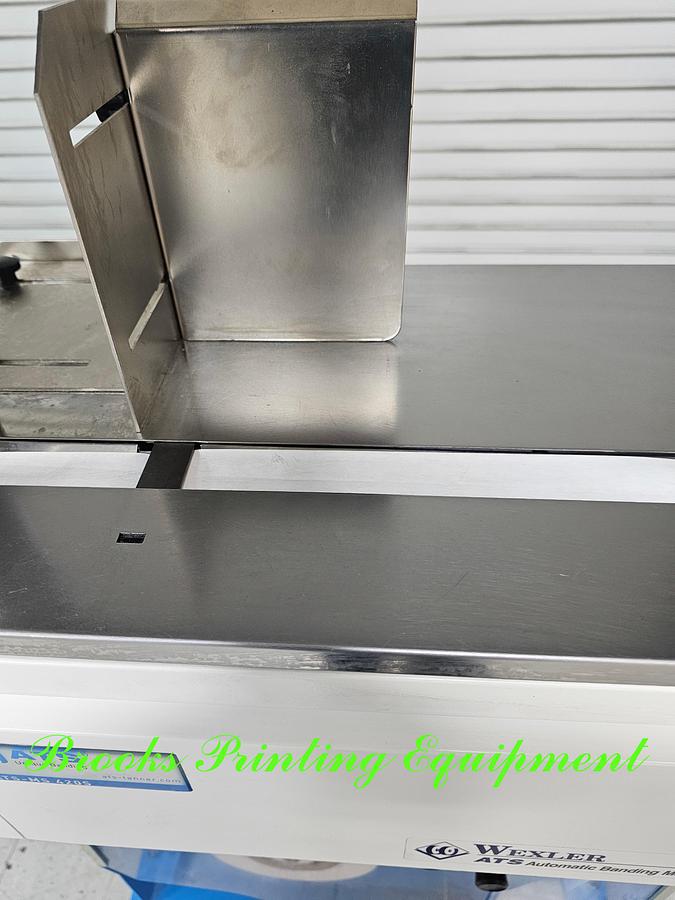 Used Wexler ATS-MS-420S Bander, Video