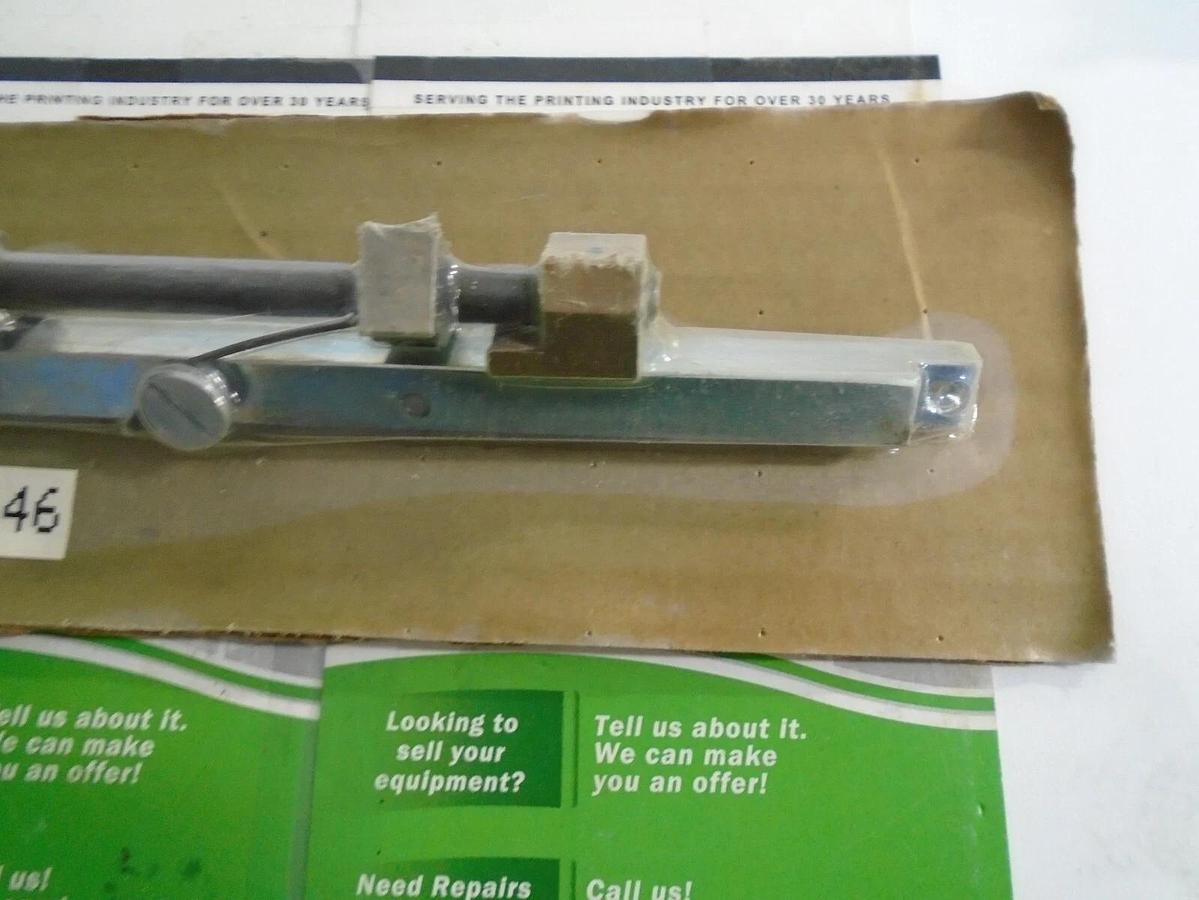 Used AB Dick Gripper Bar Assembly, Part #16646