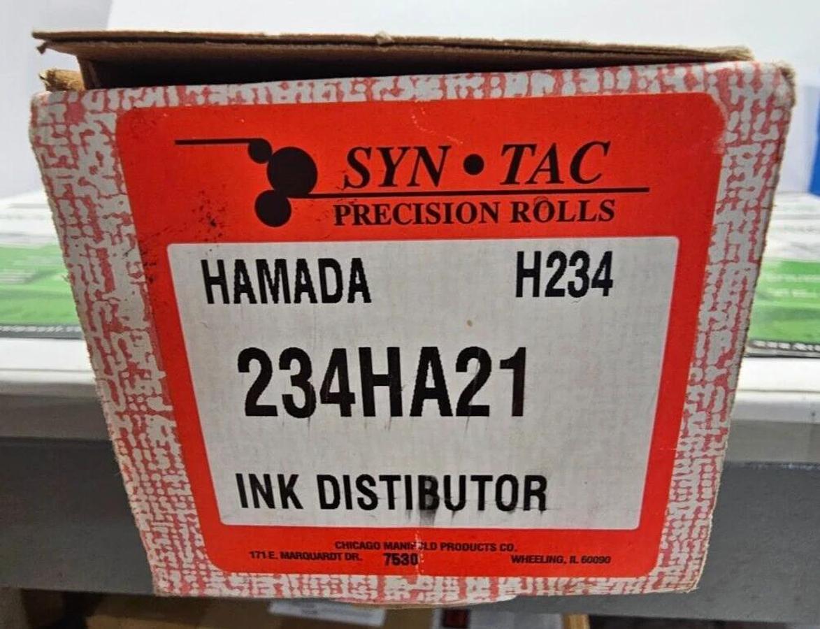 Hamada 234 Ink Distributor Roller, Part #234HA21