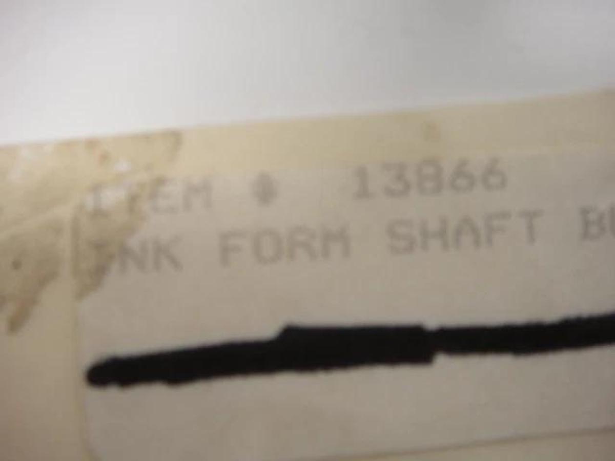 Used Townsend Ink Form Bushing-Shaft (BE), Part #T-13866