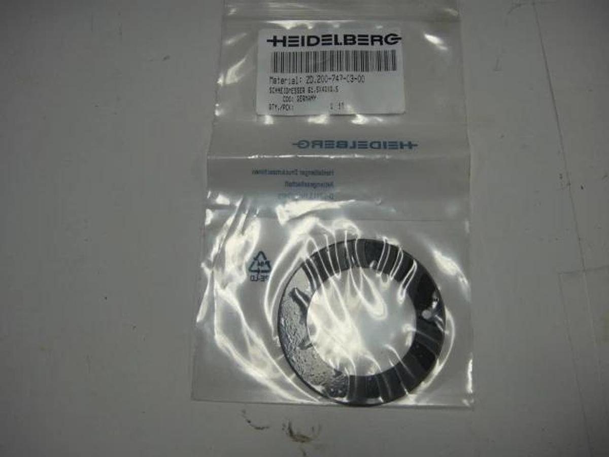 Used Heidelberg Scoring Blade, Part #HDM315547