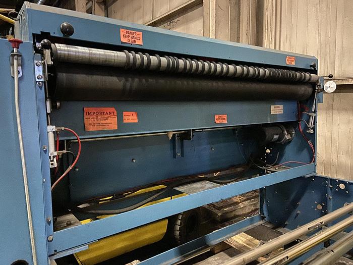 Used 72" ROSENTHAL SHEETER MODEL WA-S-6-HUBEACDB-24 W/ DUAL UNWIND