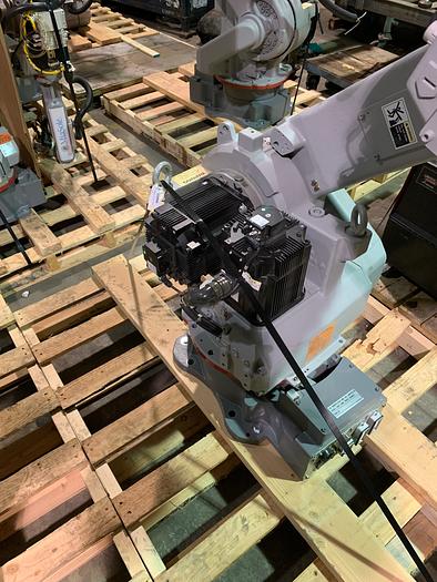 Used MOTOMAN UP50N (HP50) 50KG X 2046MM REACH 6 AXIS CNC ROBOT WITH NX100 CONTROL