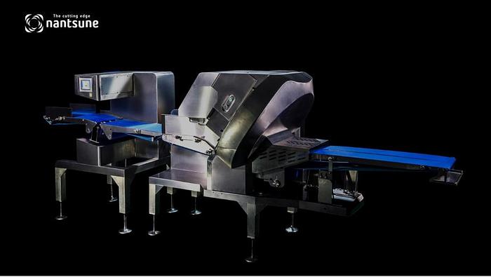 Nantsune Model NTDPD-340 Zeus Dual 3D Pack Fixed Weight Meat Slicer