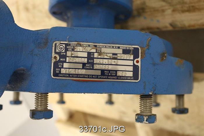 Unused Goulds 3196 LF Pump Casing, 1x1.5x8 #33701