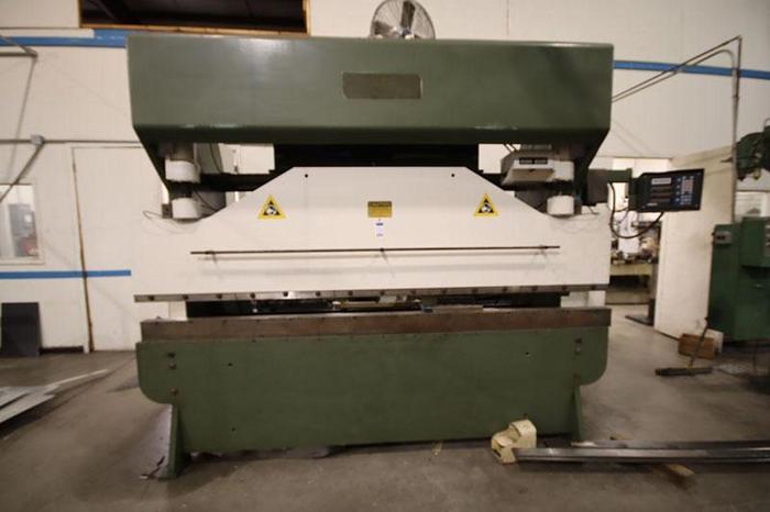 Used 75 Ton Di-Arco Houdaille Hydra-Power Press Brake Mdl 75-10 w/ Fagor CNC Backguage
