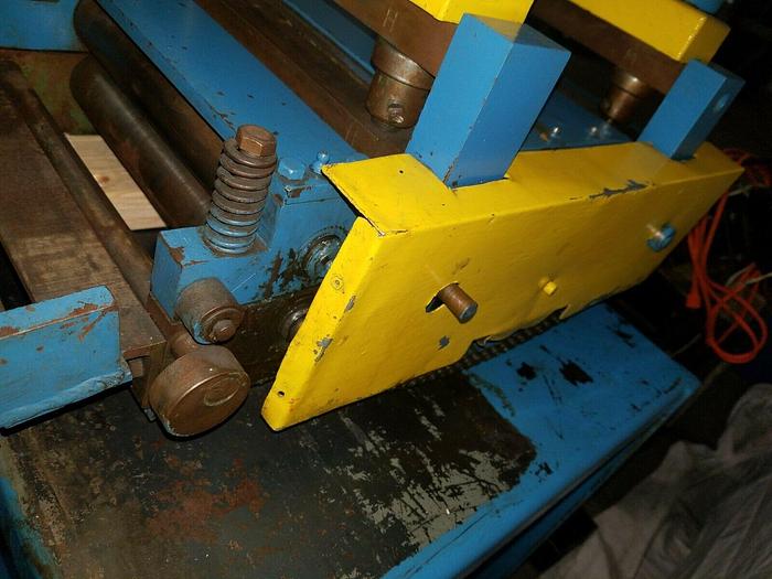Used Standard 10" Stock Straightener Camber Leveler Roll Feed For Metal Stamping