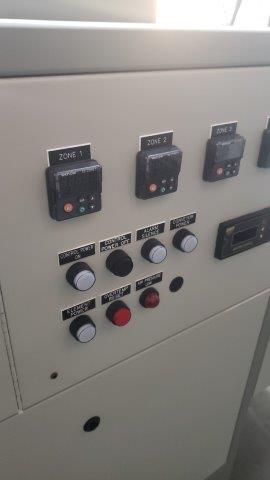 Used 2014 Schmid 4 zone digital controlled conveyor reflow oven