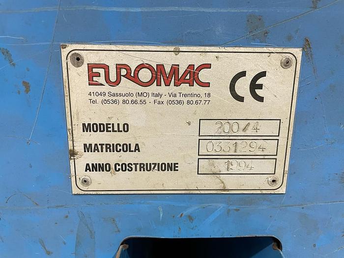 Used Euromac 200/4 Notcher
