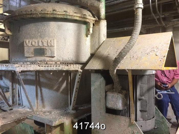Used Voith Tissue and Napkin Machine, 102" trim, 15-40 Gr/M2 #41744