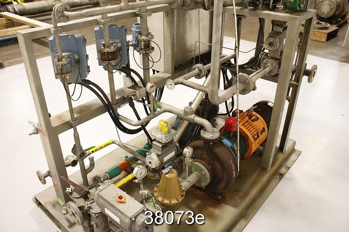 Used National Starch Model C160-395 Skid Mounted Starch Cooker #38073