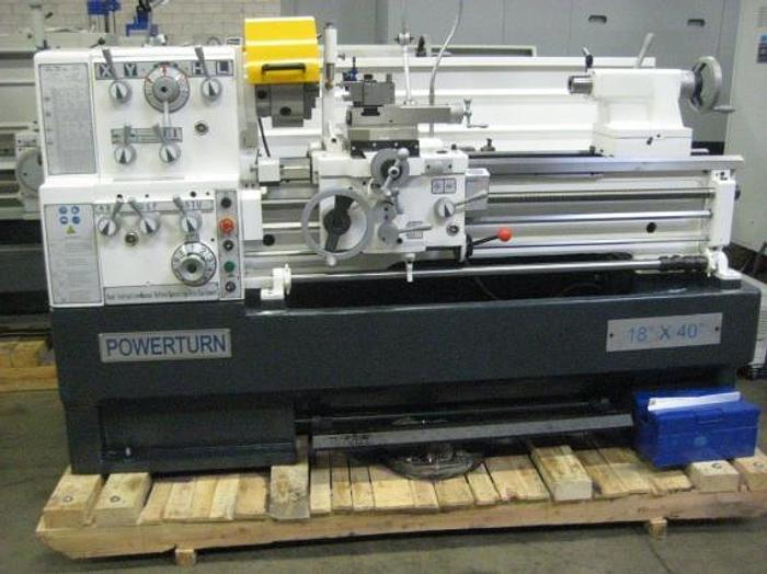 18" x 40" "NEW" POWERTURN PRECISION LATHE