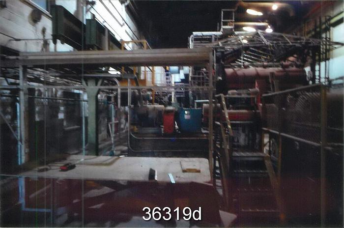 Used Black Clawson 170" Face Reel with 4 Spools #36319