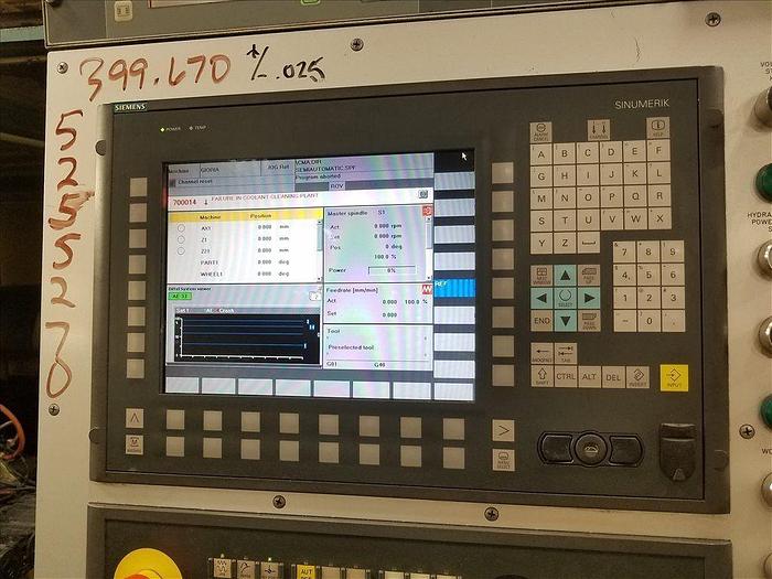 Usato RETTIFICA PER CILINDRI A TESTA MOBILE GIORIA R 162 x 4000 CNC