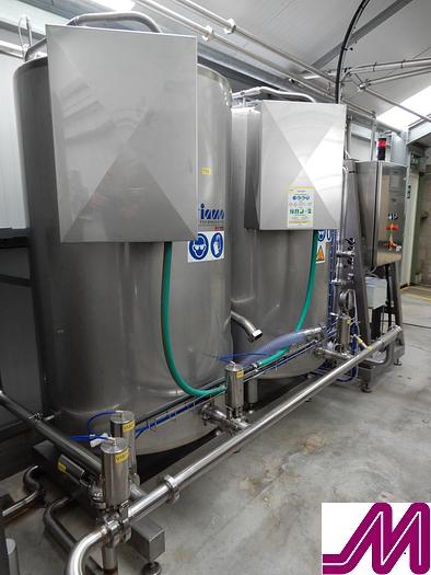 Used 2016 Della Toffolo Twin Tank CIP Set