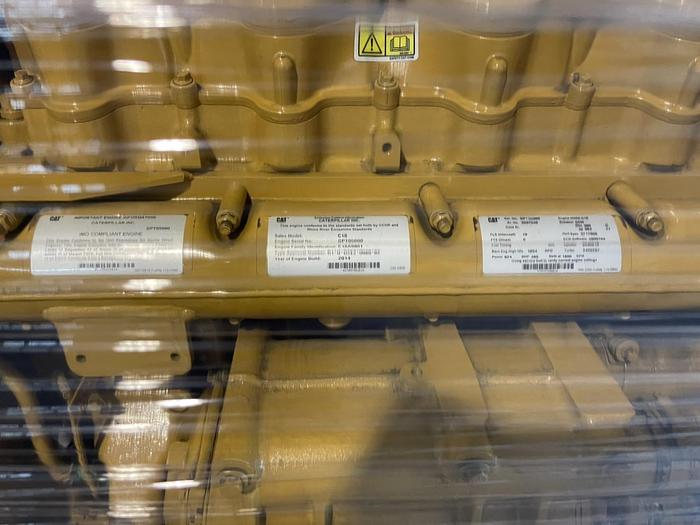 Caterpillar 3512C marine propulsion engine and Nico gearbox