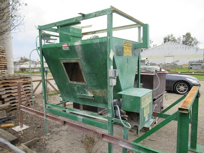 Used Mixer, Ribbon, 75 CF, C/St, Scott, Hopper, Dust Collector, #S741694