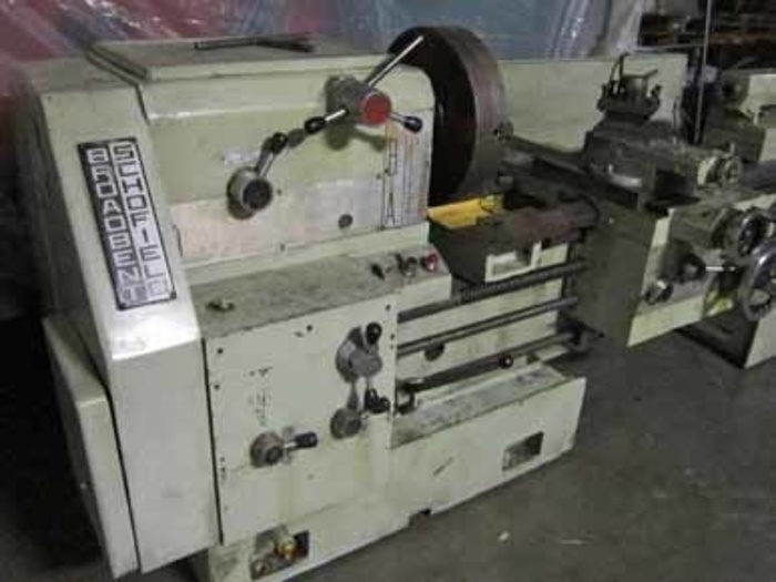 21" x 120" Broadbent Schofield Gap Bed Lathe, 34" Swing & Gap, SR, 1968