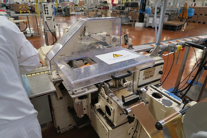 Used (2) SIG CK Chocolate Bar Wrappers