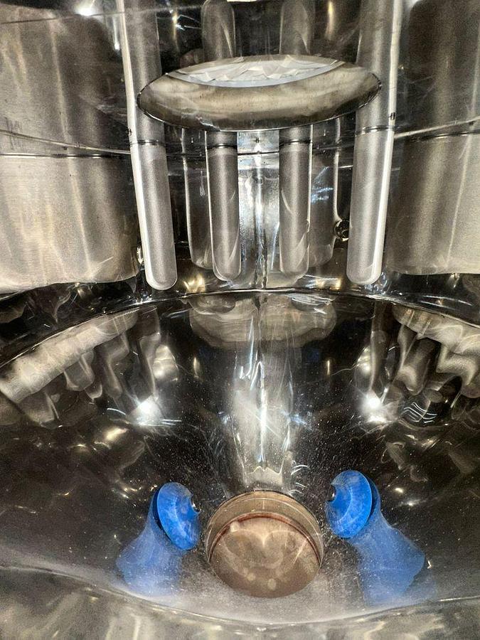 Used Dual Ribbon Blender 12,000 Mezzanine, Bag Dump