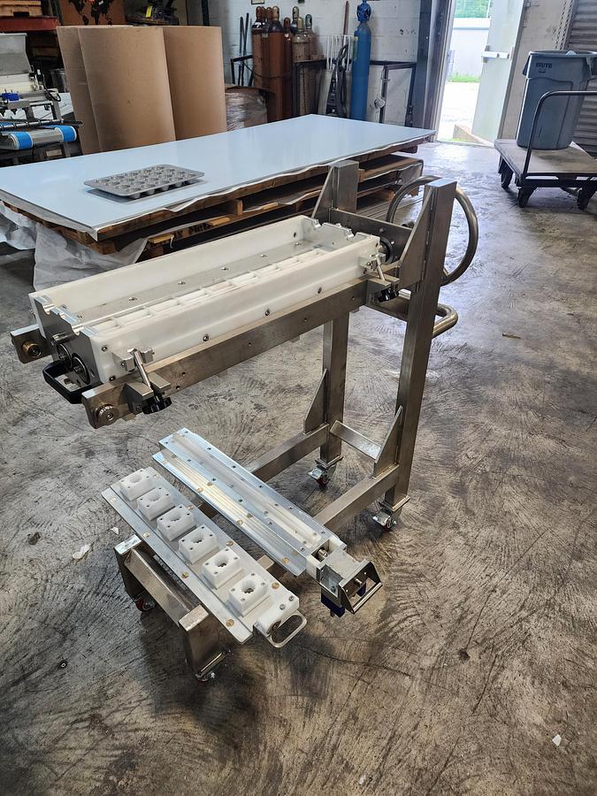 NEW AFE PAN BATTER DEPOSITOR/WIRECUT COMBINATION