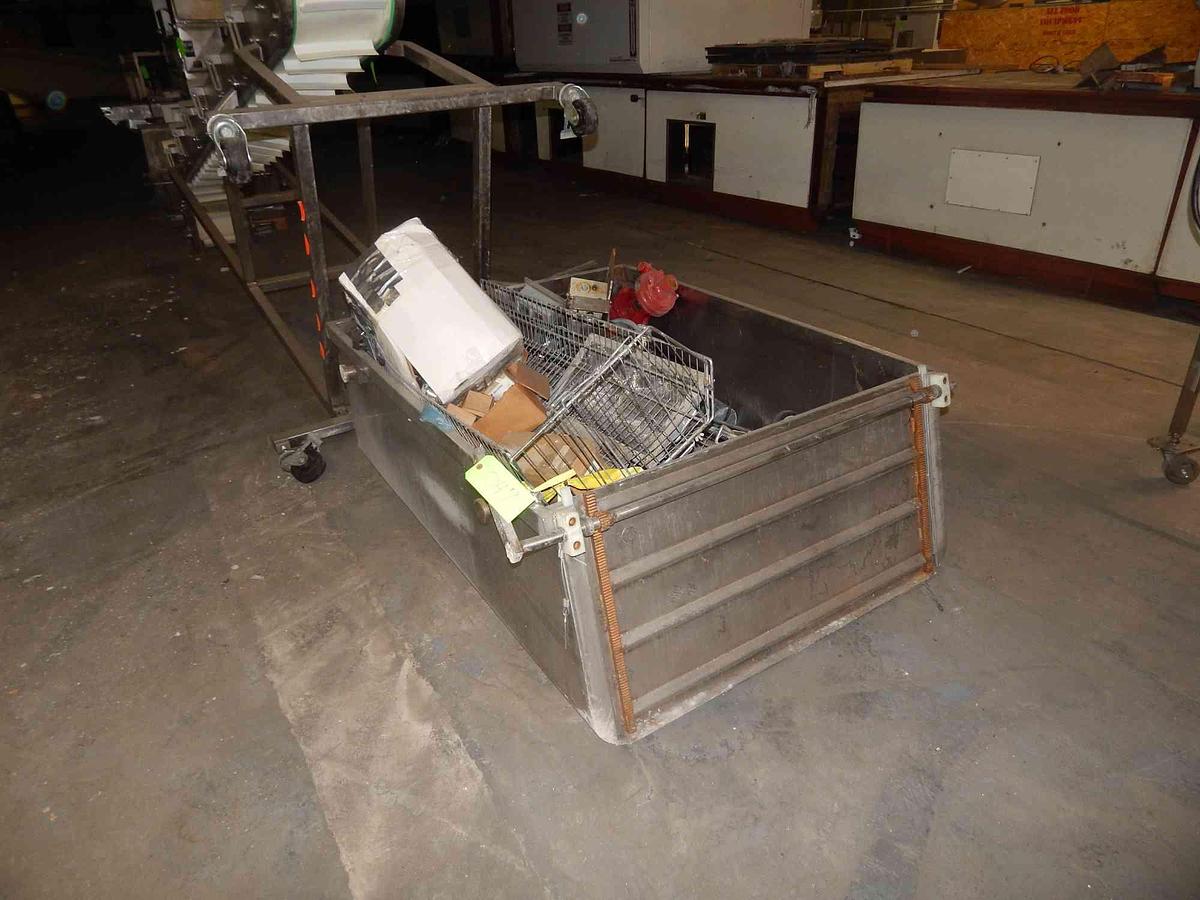 Used Dough Hopper with Gate