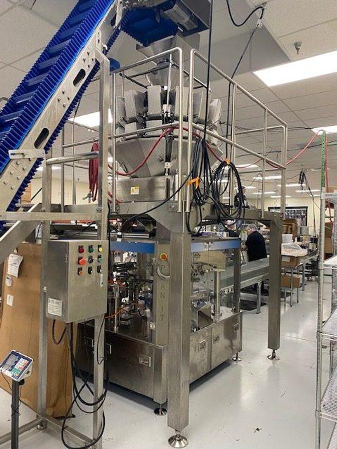 Used Rotary Pouch Bagger