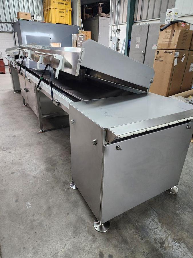AFE Cooling Tunnel 24”  (600mm) Wide Belt x 60' Long, 3 Zone