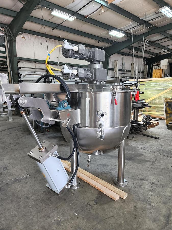 Used 150 GALLON LEE DUAL AGITATION KETTLE