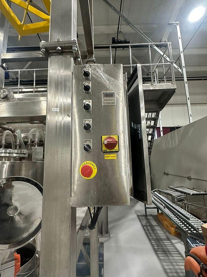 Used Dual Ribbon Blender 12,000 Mezzanine, Bag Dump