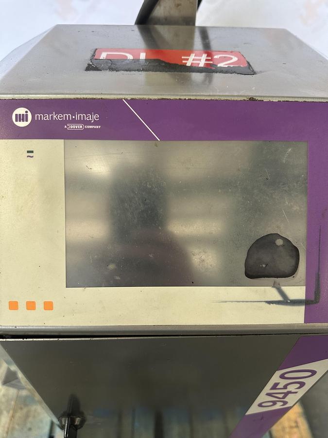 Used Markem-Imaje Ink Jet Coder M#9450