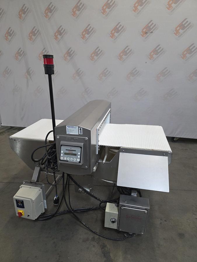 Used SafeLine Metal Detector 5" X 25" Wide Model V-2 R-SS-300