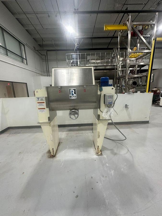 Used Ross Model R342B-5 Ribbon Blender 150lb