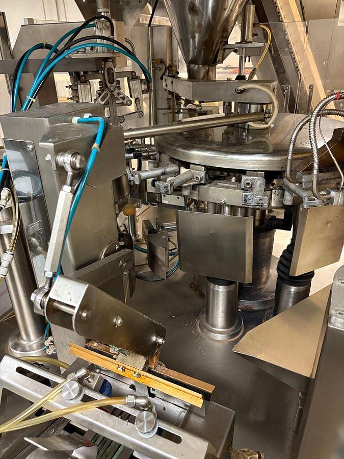 Used AFE Model HYBB-200 Premade Bagger Scale model Ty-M14 MEZZANINE & Z TYPE BUCKET ELEVATOR CONVEYOR