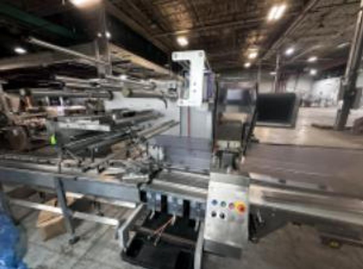 Used BOSCH PACK 201 — Horizontal Flow Wrapper / Packaging Machine