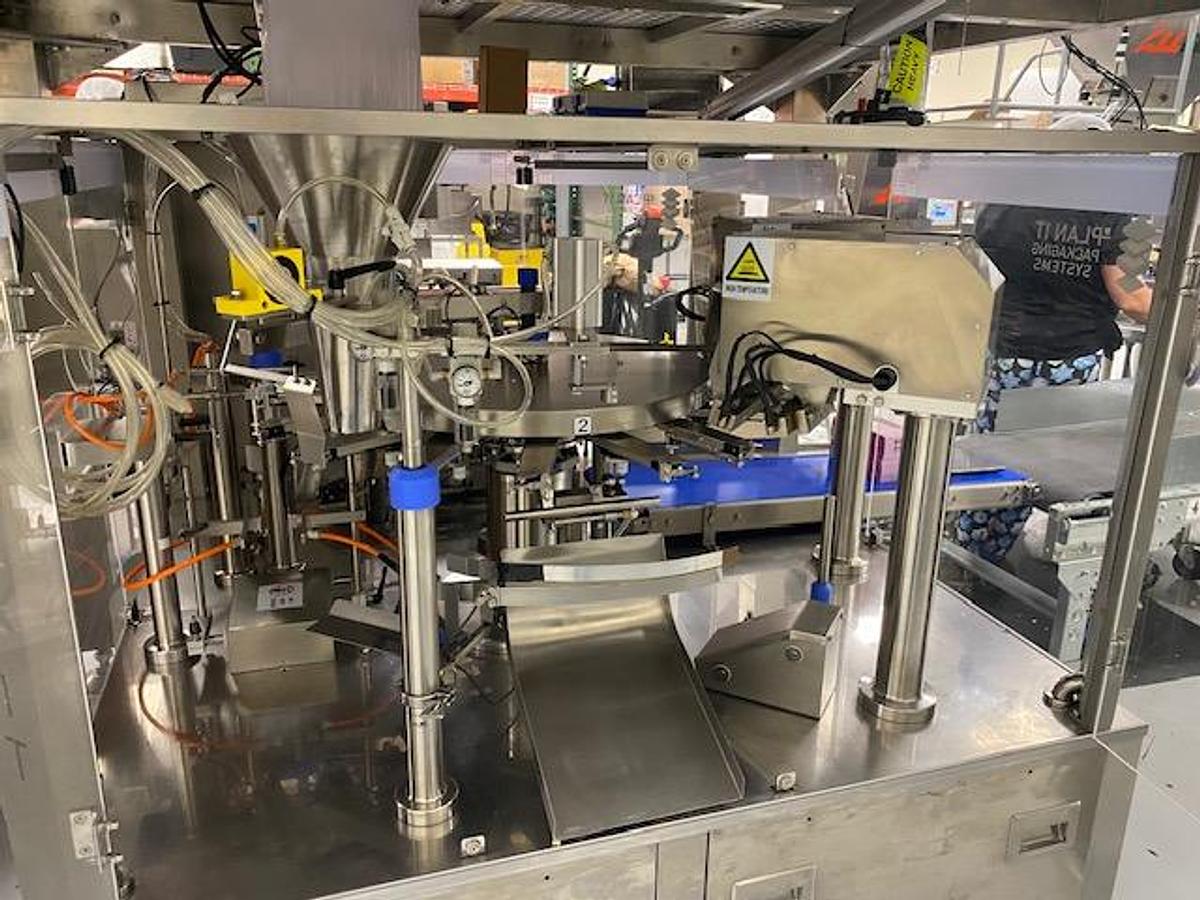 Used Rotary Pouch Bagger
