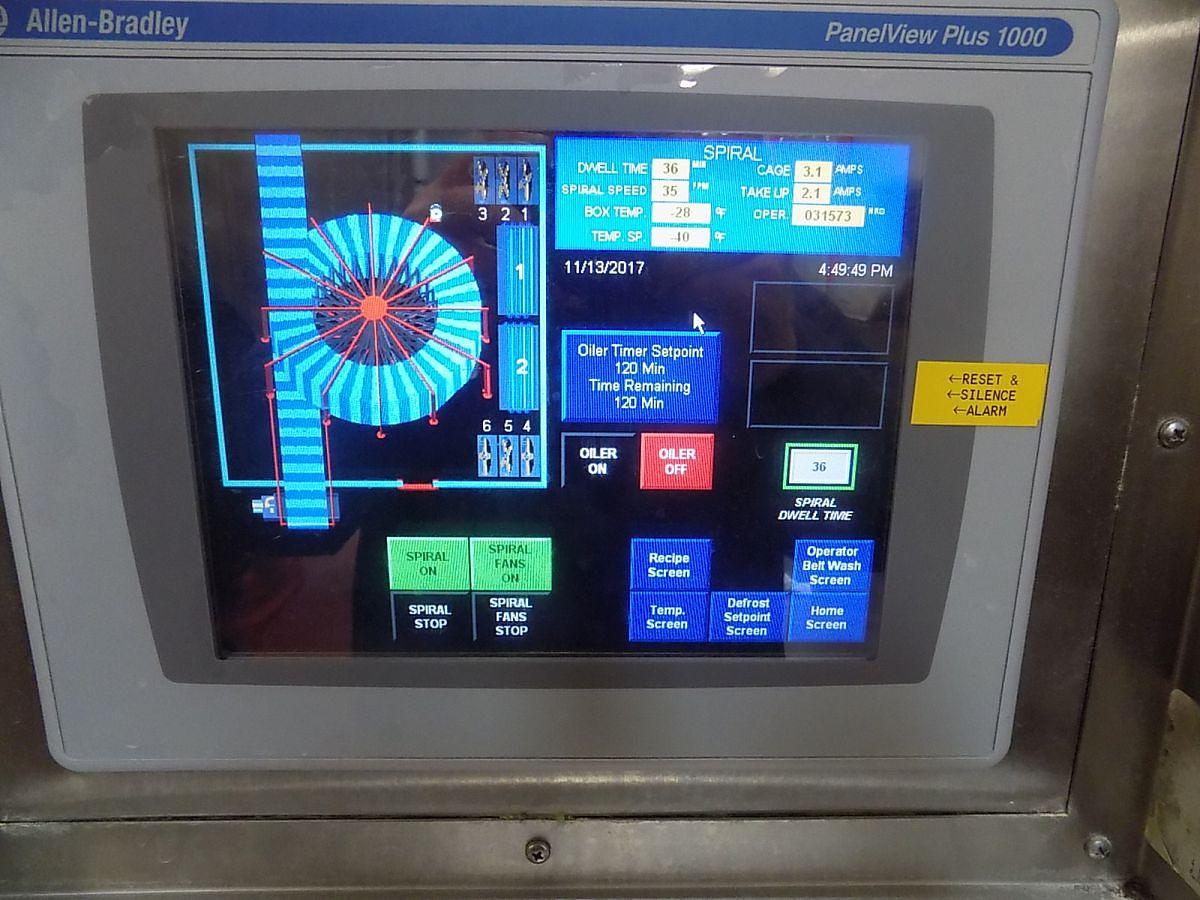 Used USED UNITHERM FOOD SYSTEMS (MARLEN) LARGE SPIRAL OVEN