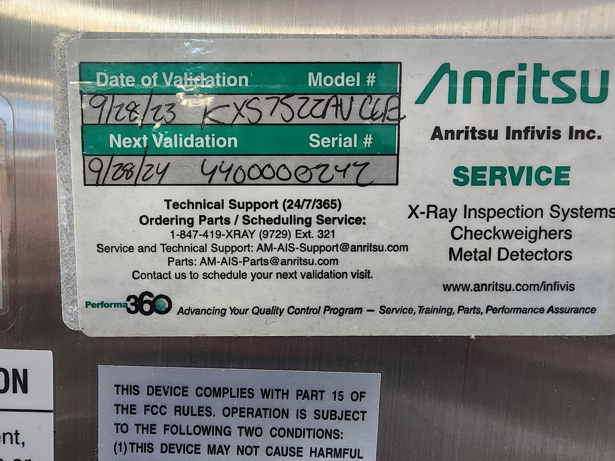 Used Anritsu KXS7522AVCLE X ray