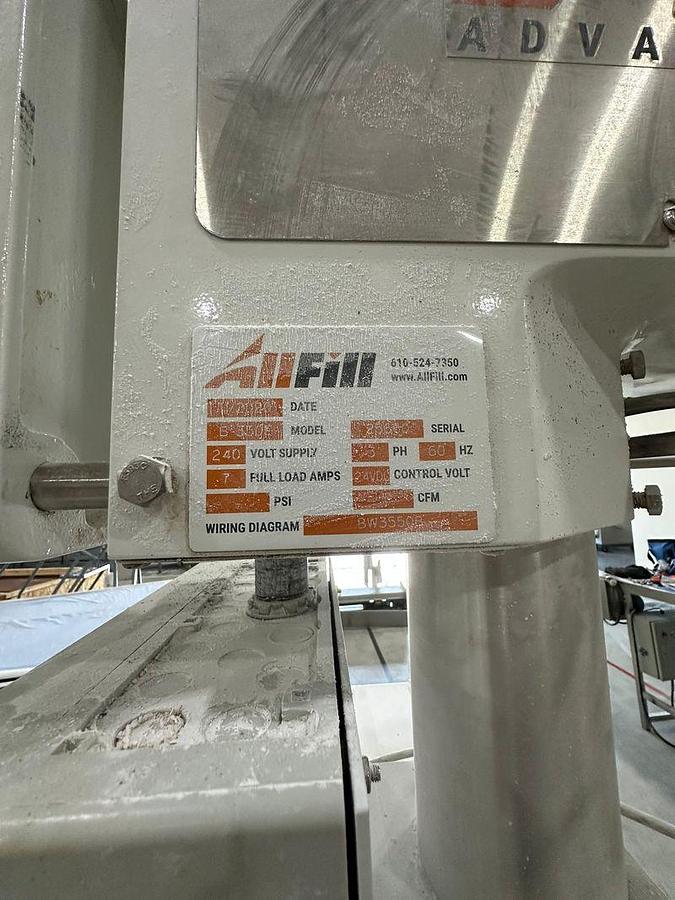 Used All Fill Auger Filler model B350