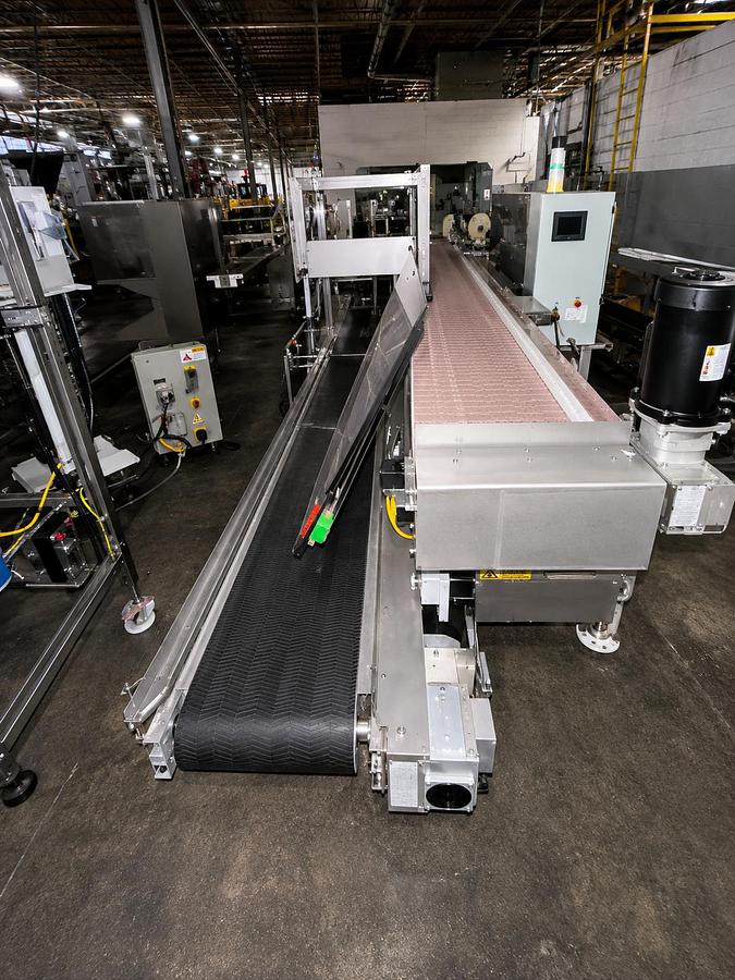 Used Combi 2-EZ HS Case Erector + Transfer Conveyors