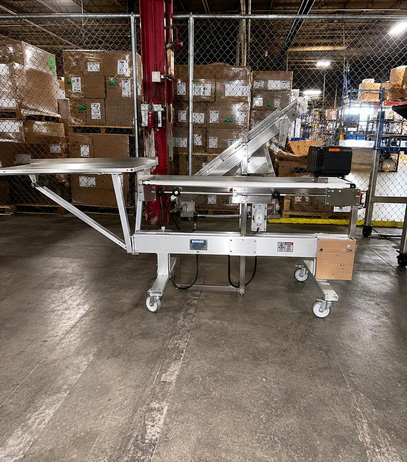 Used Ameripak ALS Rotary Accumulation Table