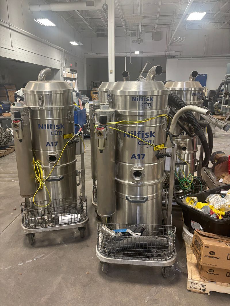 Used Nilfisk A17 Air Vacuums