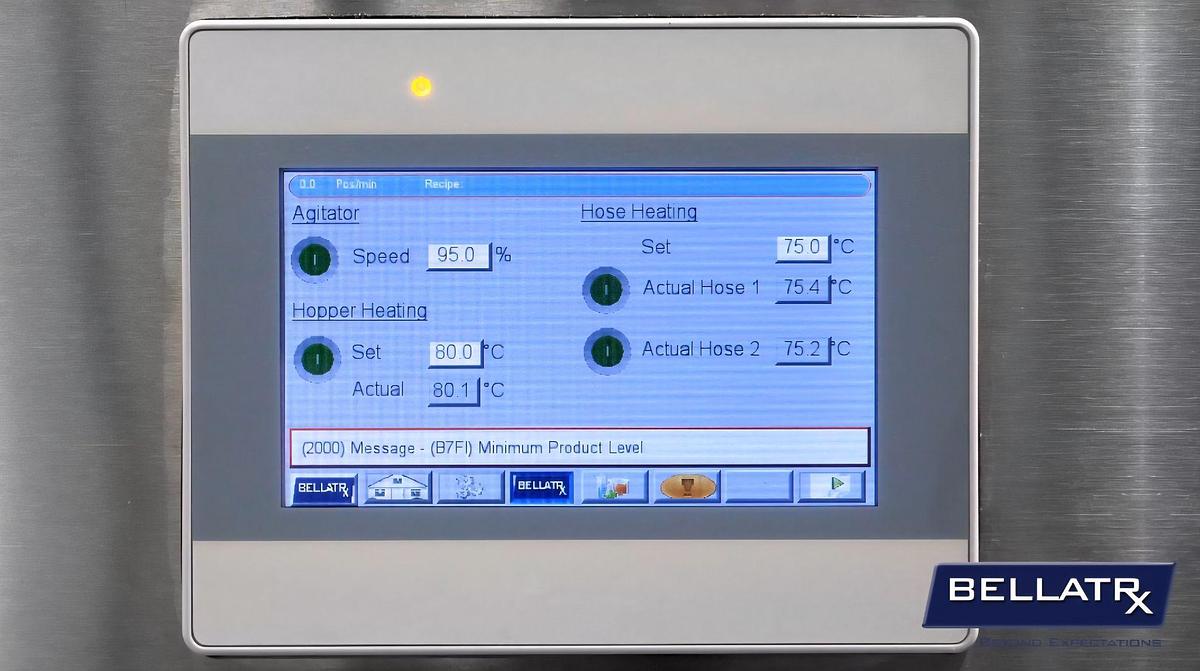 Used Bellatrix Aquarius Monobloc Filler/Capper