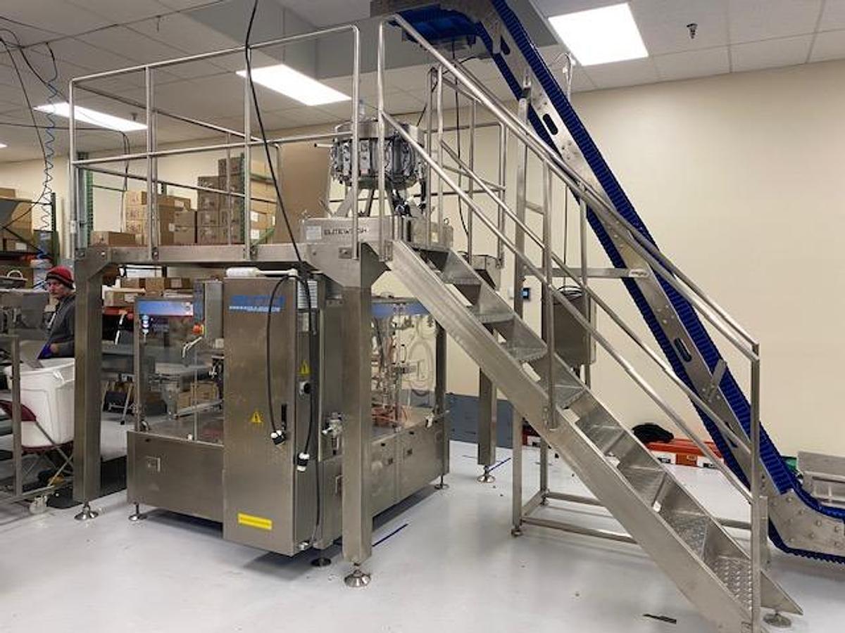 Used Rotary Pouch Bagger