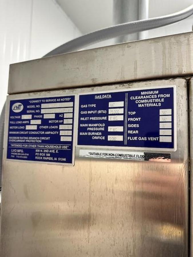 Used Used LVO 1548 Rack Washer